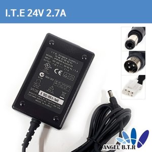 [I.T.E]POWER SUPPLY 24V2.7A/24V2.5A/smh250 3핀 커넥터형아답타