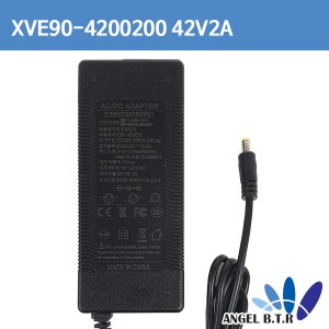 [ 리튬이온 충전기]XVE90-4200200 42V2A 42V 2A  5.5/2.1 / 전기자전거 충전기 (짹 확인후 구매하세요)