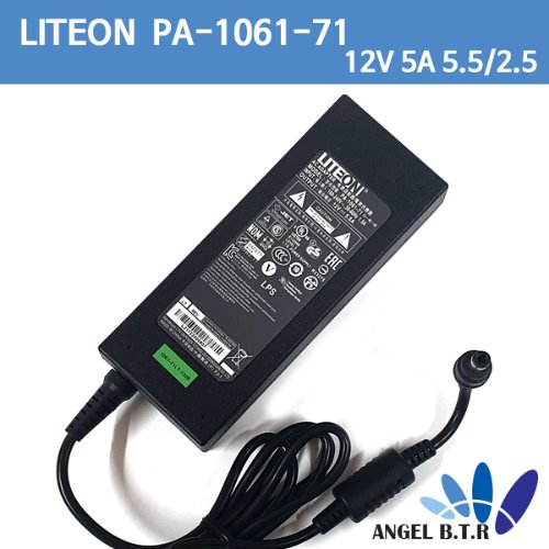 LITEON/라이트온/PA-1061-71/12V5A/60W/5.5x2.5/LCD 아답타
